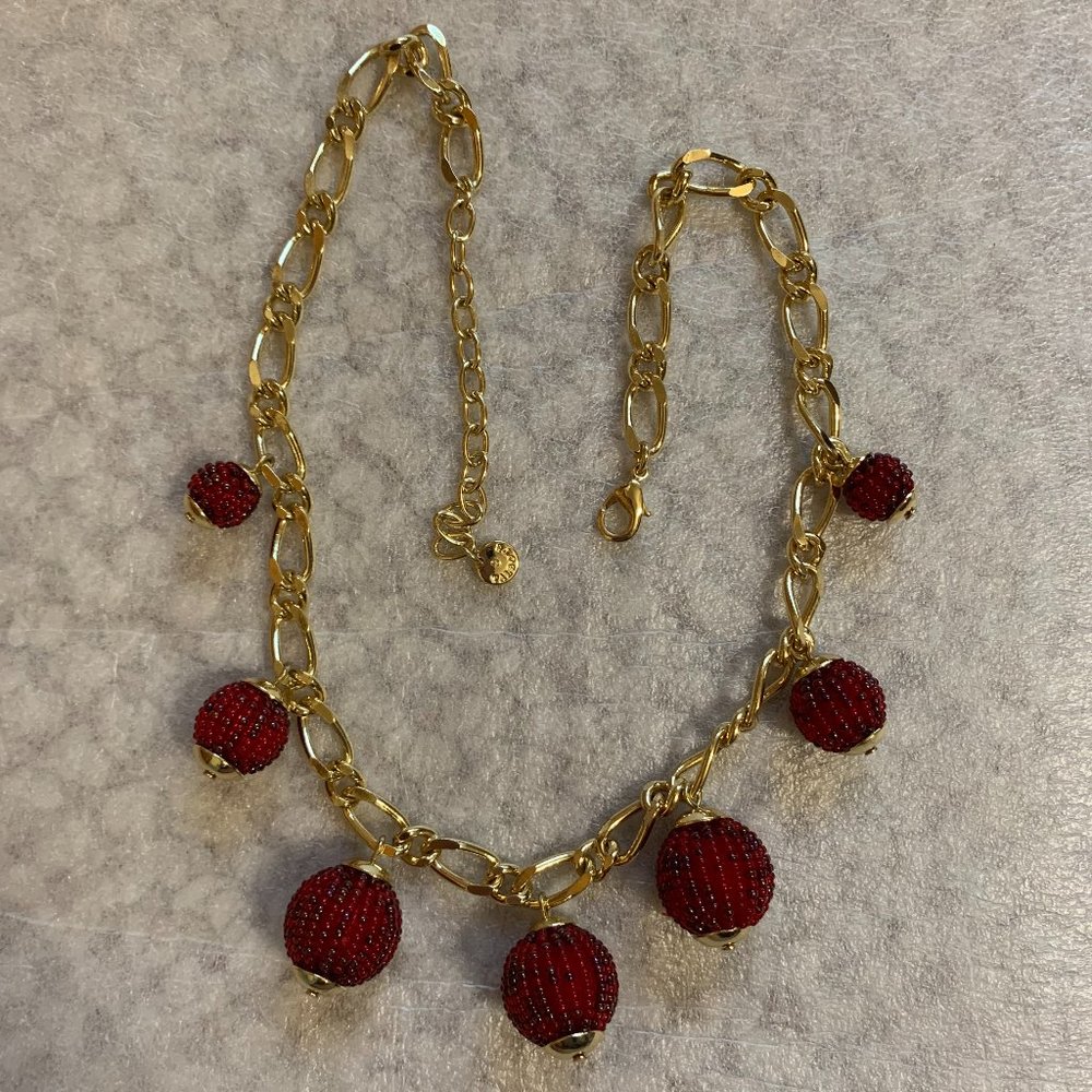 Talbots - Disco Ball Lights Statement Necklace - … - image 5